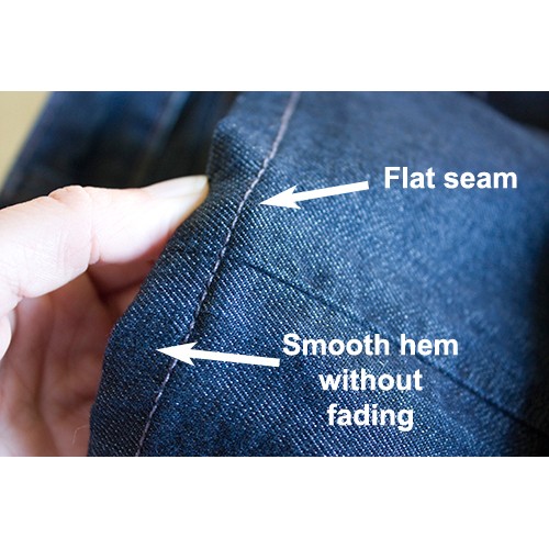Shortening Jeans Standard Hem | Bolton